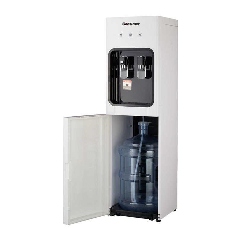 Dispenser de agua fría & caliente de pie con botellon interno
