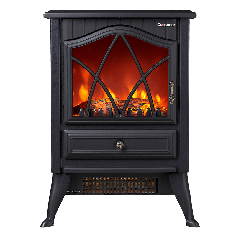 Estufa eléctrica simil salamandra chica